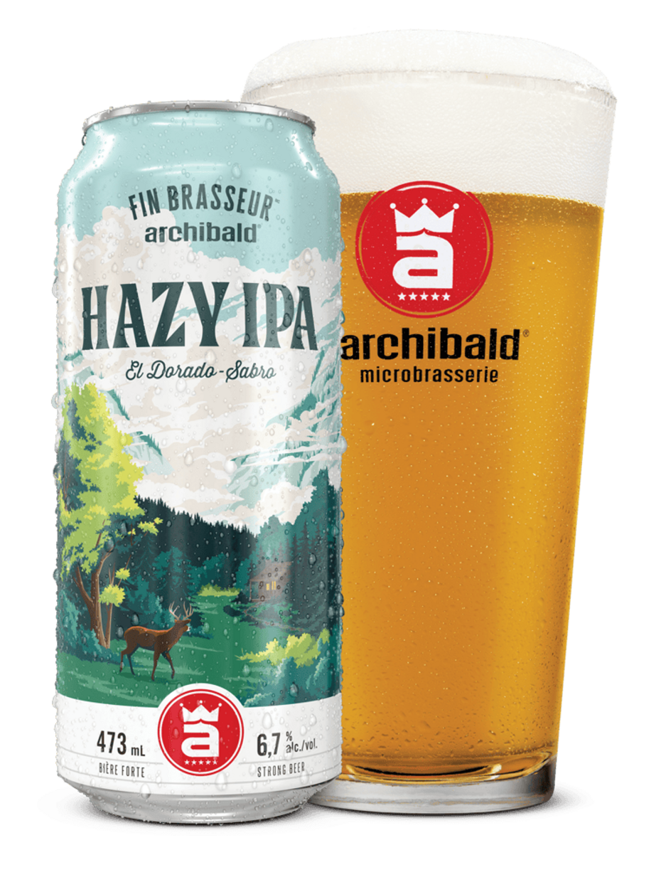 ARCHIBALD HAZY IPA 4 CANETTES 473 ML
