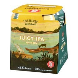 ARCHIBALD JUICY IPA 4 CANETTES 473 ML