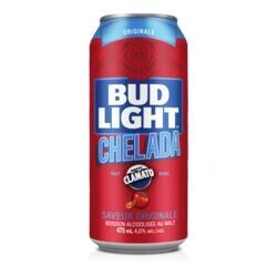 BUD LIGHT CHELADA CANETTE 473 ML