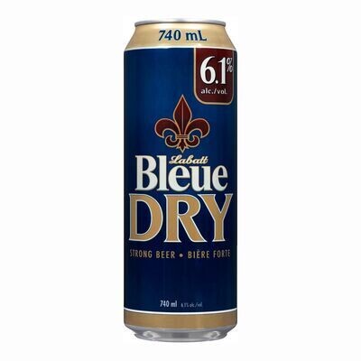 BLEUE DRY 6.1% 740 ML