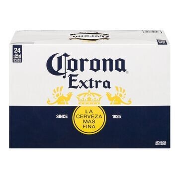 CORONA EXTRA 24 CANETTES 355 ML