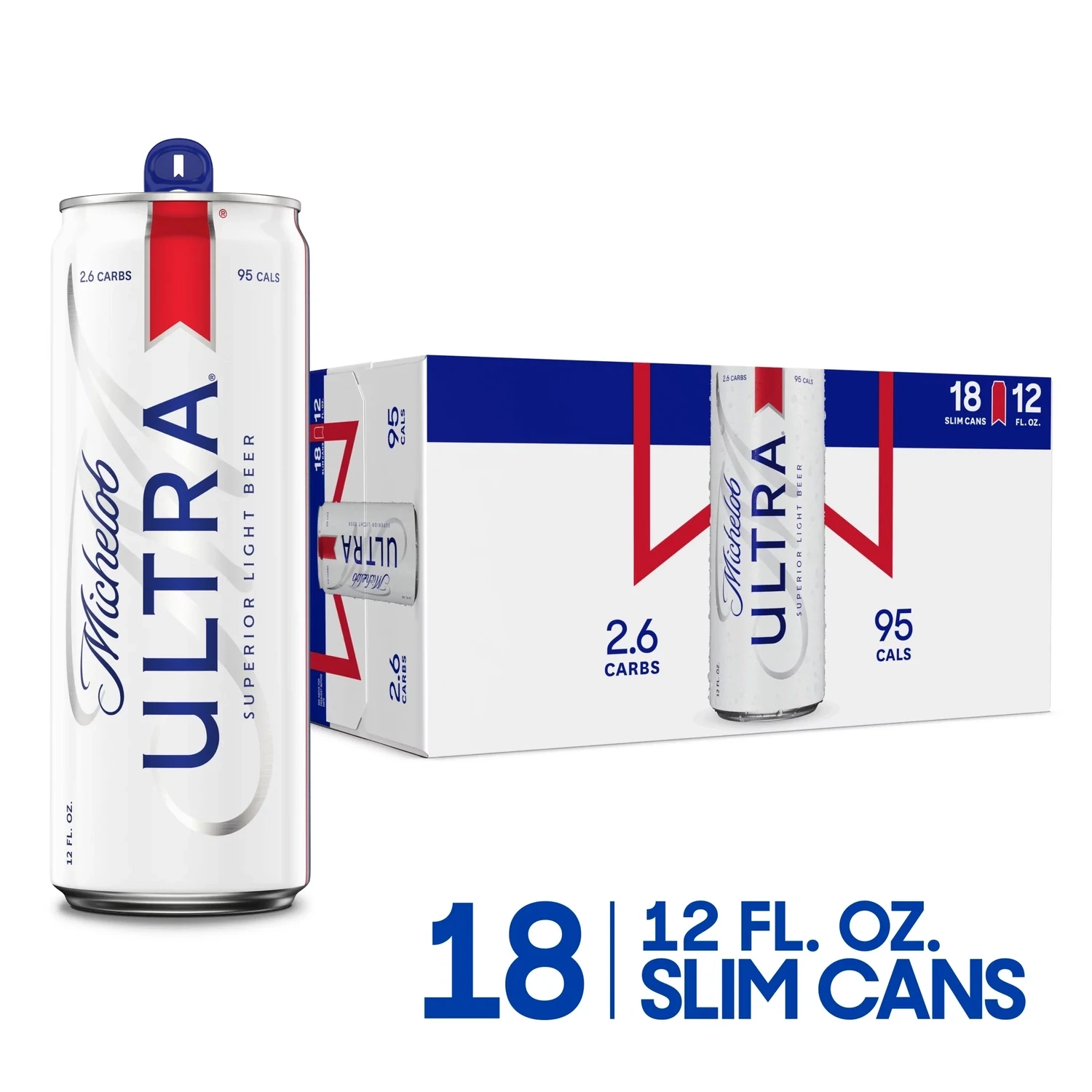 MICHELOB ULTRA 18 CANETTES 355 ML