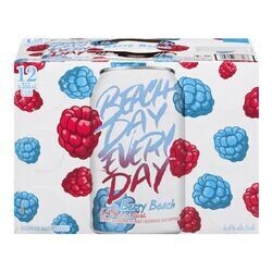 BEACH DAY EVERY DAY BLUE RASPBERRY 12 CANETTES 355 ML