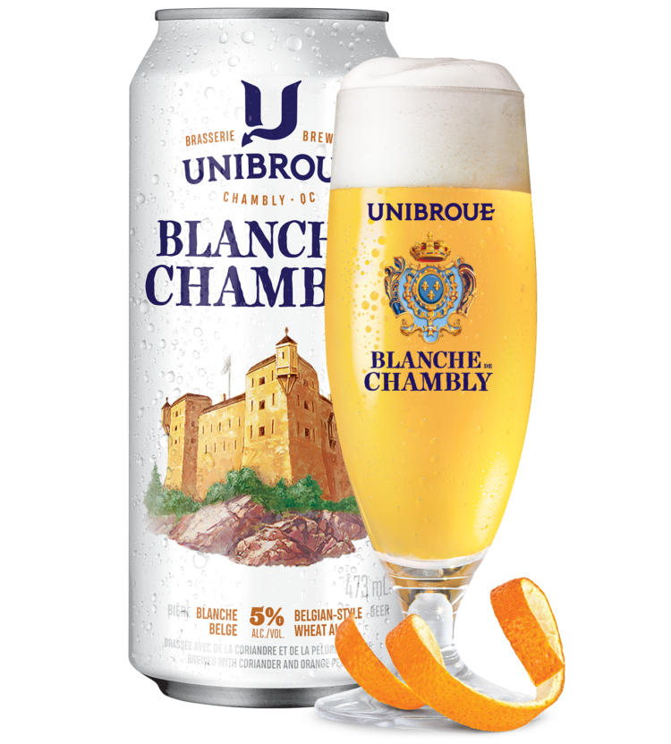 Unibroue Blanche de Chambly 473 mL Can
