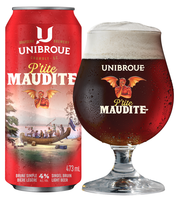 Unibroue P&#39;tite Maudite 473mL Can
