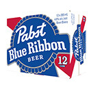 Pabst Blue Ribbon 4.9% 12x355ml Can