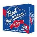 Pabst Blue Ribbon 5.9% 20x355ml Can