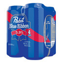 Pabst Blue Ribbon 5.9% 4x473ml Can Shrinkwrap