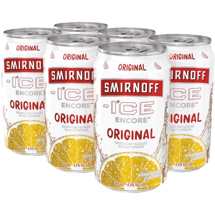 Smirnoff Ice Encore Original 6x355mL Can Carton Pack