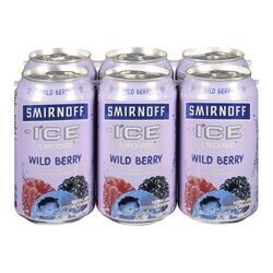 Smirnoff Ice Encore Wild Berry 6x355mL Can Carton Pack
