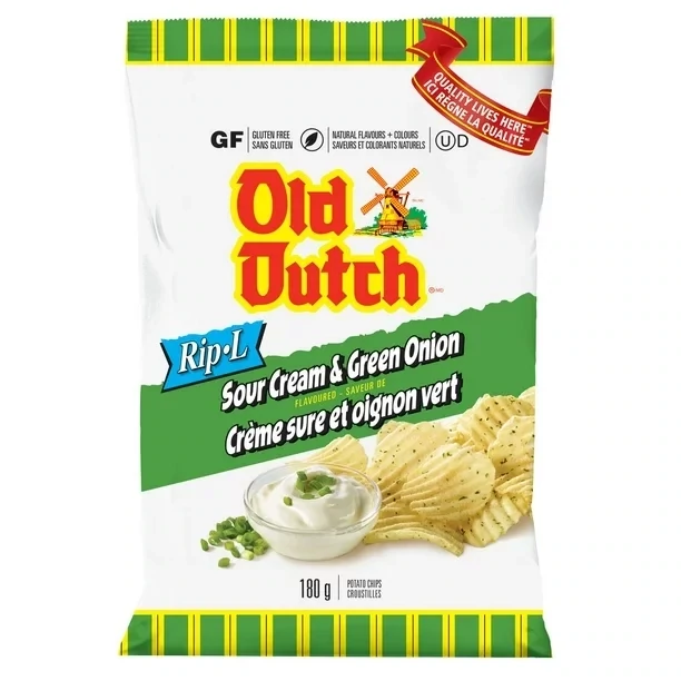 OLD DUTCH CREME SURE OIGNON VERT RIP-L 180 GR