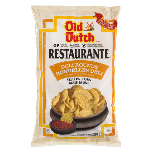 OLD DUTCH RONDELLES DELI MAIS JAUNE 310 GR