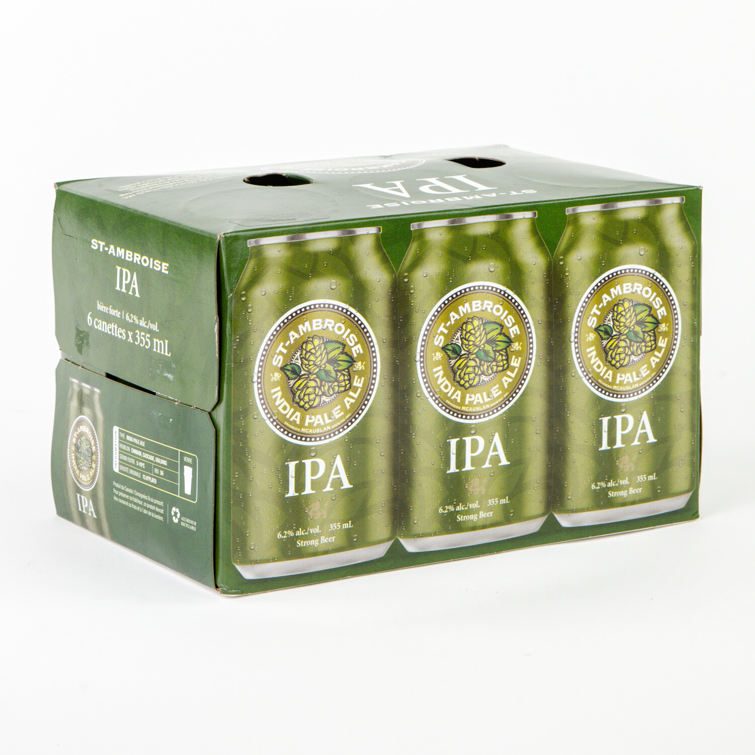 ST-AMBROISE IPA 6 CANETTES 355 ML