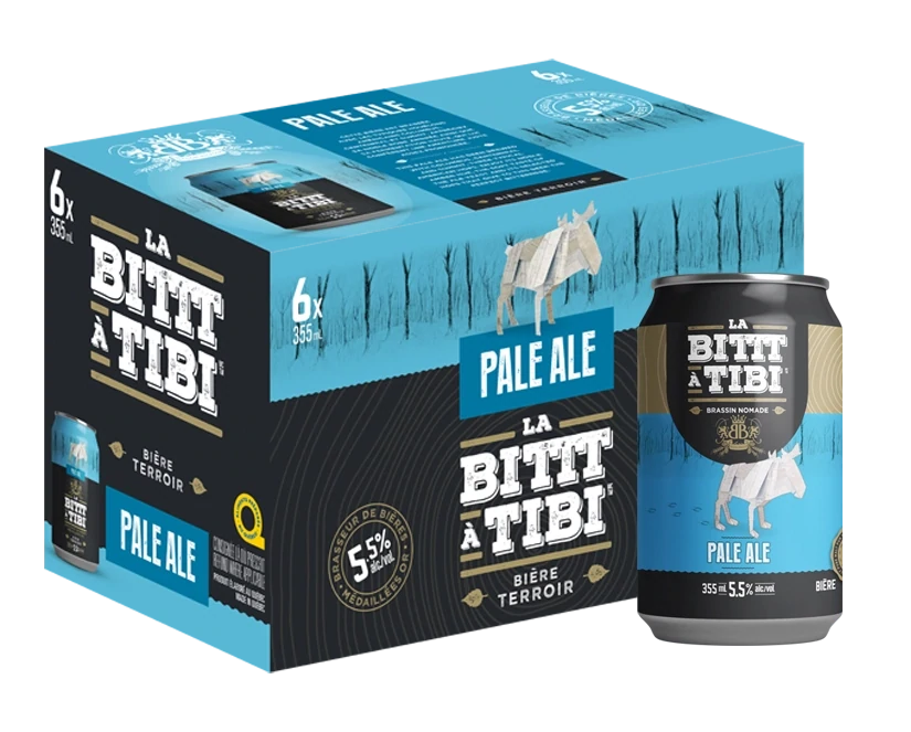La Bittt à Tibi PALE ALE 6 CANETTES 355 ML