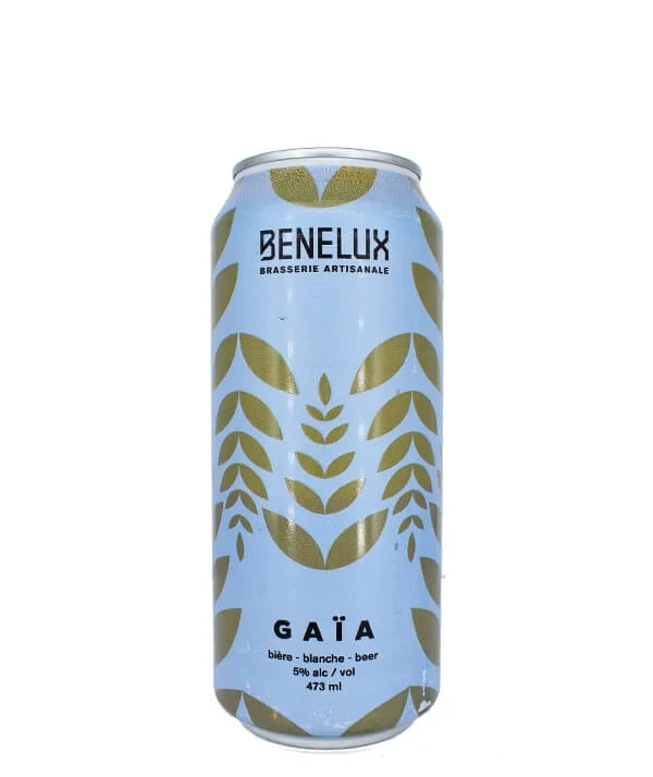 BENELUX GAIA BLANCHE 5.0% ALC CANETTE 473 ML