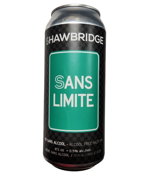 SHAWBRIDGE SANS LIMITE CANETTE 473 ML