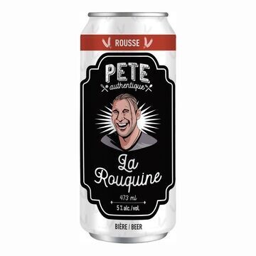 PETE LA ROUQUINE 5% ALC CANETTE 473 ML