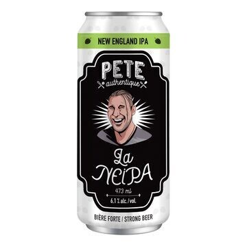 PETE AUTHENTIQUE Bière La Neipa 473 ML 6.1%ALC