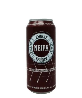 AMIRAL NEIPA BIERE FORTE 6.4% ALC CANETTE 473 ML