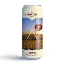 CHAMP LIBRE SUROUET BIERE ROUSSE 5.5% ALC CANETTE 473 ML