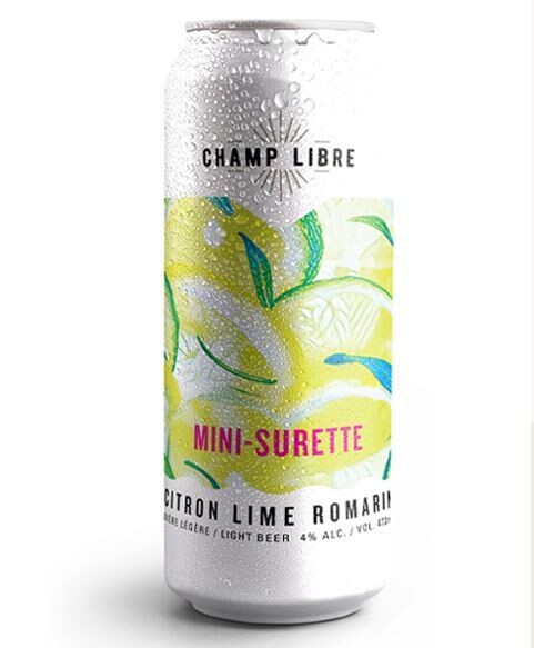 CHAMP LIBRE MINI-SURETTE 4% ALC CANETTE 473 ML
