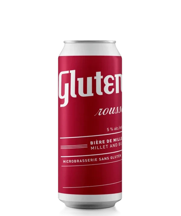 GLUTENBERG ROUSSE 5.5% ALC CANETTE 473 ML