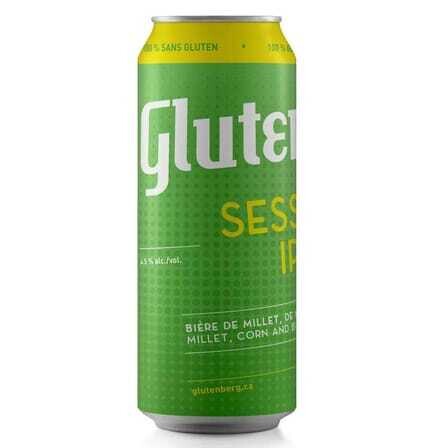 GLUTENBERG SESSION IPA 4.5% ALC CANETTE 473 ML