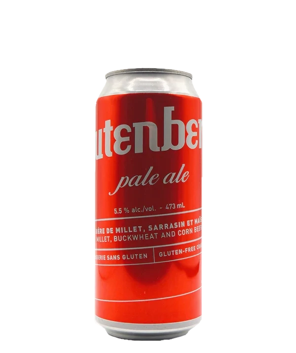 GLUTENBERG PALE ALE 5.5% ALC CANETTE 473 ML