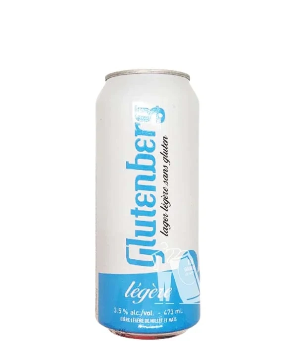 GLUTENBERG LIGHT 3.5% ALC CANETTE 473 ML