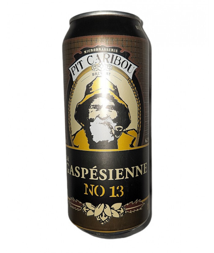 PIT CARIBOU LA GASPESIENNE NO 13 6.2% ALC CANETTE 473 ML