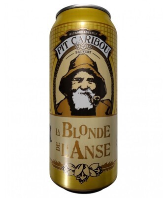 PIT CARIBOU LA BLONDE DE L&#39;ANSE 5.0% ALC CANETTE 473 ML