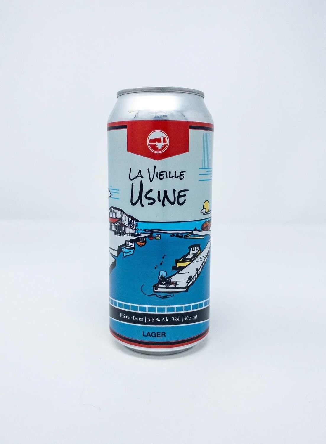 PIT CARIBOU LA VIEILLE USINE 5.5% ALC CANETTE 473 ML