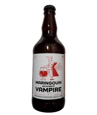 LAC ST-JEAN MARINGOUIN ASCENDANT VAMPIRE 5.5% ALC BOUTEILLE 500 ML