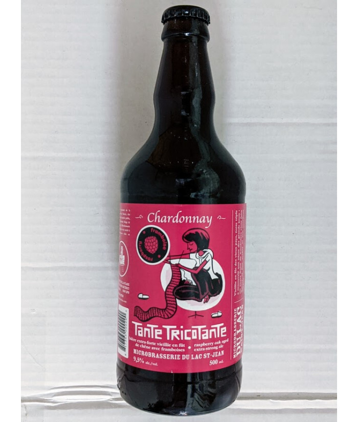 LAC ST-JEAN TANTE TRICOTANTE 9.5% ALC BOUTEILLE 500 ML