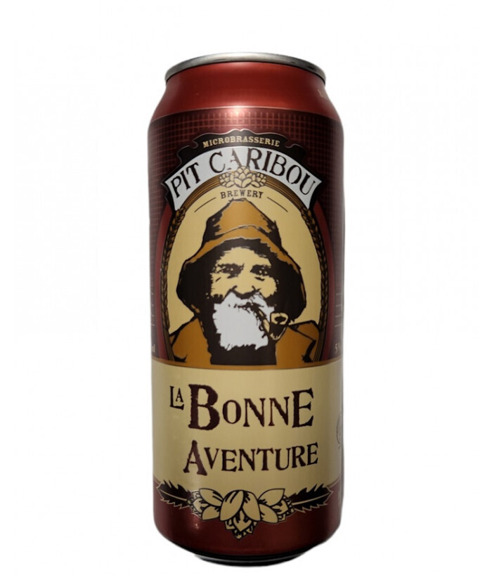 PIT CARIBOU LA BONNE AVENTURE 5.0% ALC CANETTE 473 ML