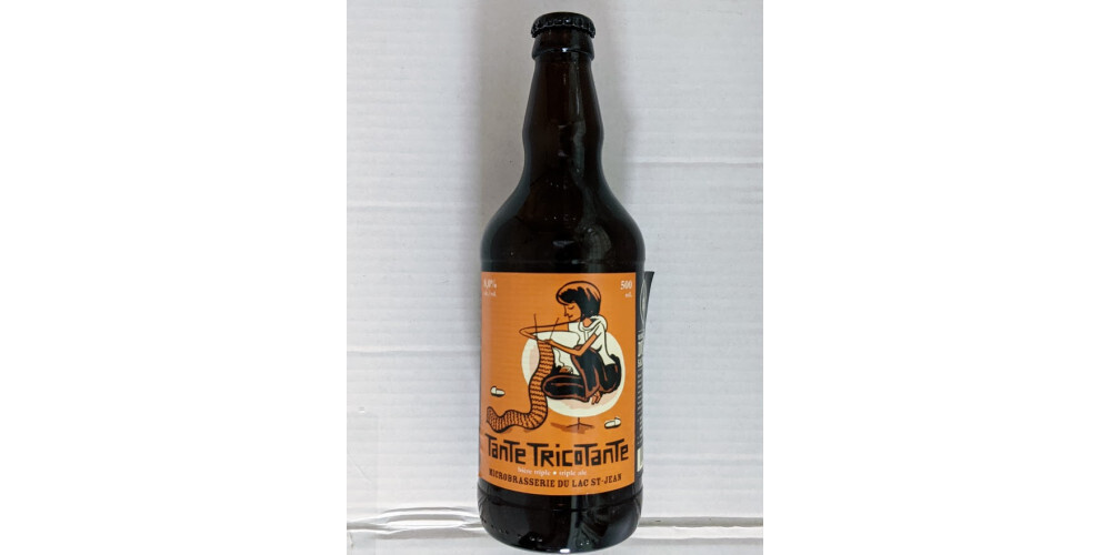 LAC ST-JEAN TANTE TRICOTANTE 8.0% ALC BOUTEILLE 500 ML