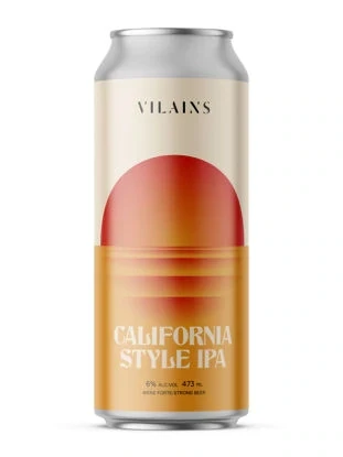 VILAINS CALIFORNIA STYLE IPA 6.0% ALC  CANETTE 473 ML