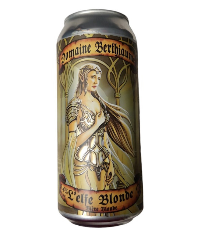 BERTHIAUME L&#39;ELFE BLONDE 5.4% ALC CANETTE 473 ML