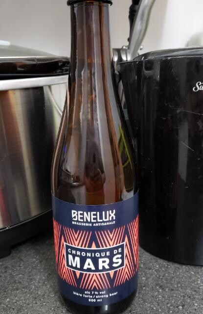 BENELUX CHRONIQUE DE MARS 7.0% ALC BOUTEILLE 500 ML