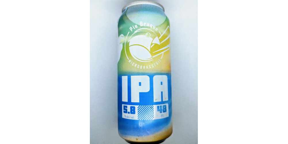 PIE BRAQUE IPA TRANQUILO 5.8% ALC CANETTE 473 ML