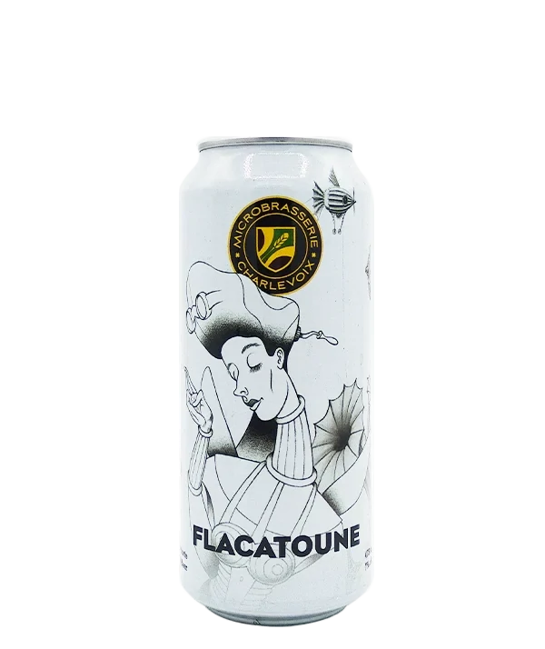 CHARLEVOIX FLACATOUNE IPA 7.0% ALC CANETTE 473 ML