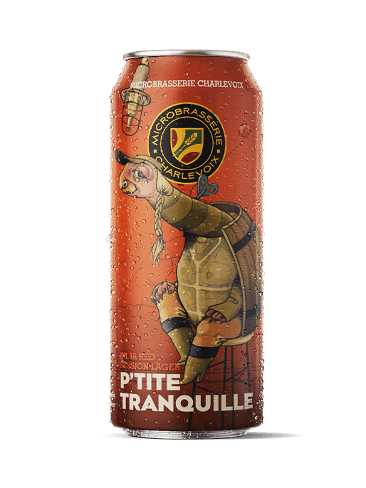 CHARLEVOIX P&#39;TITE TRANQUILLE 2.5% ALC CANETTE 473 ML