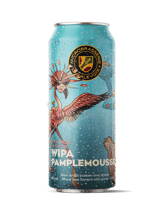 CHARLEVOIX WIPA PAMPLEMOUSSE 5.0% ALC CANETTE 473 ML