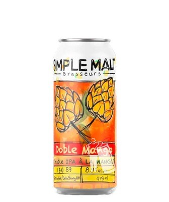 SIMPLE MALT DOBLE MANGO 8.9% ALC CANETTE 473 ML