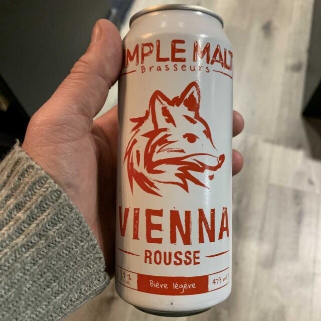 SIMPLE MALT VIENNA ROUSSE 3.9% ALC CANETTE 473 ML