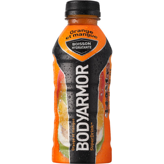 BODYARMOR BOISSON HYDRANTANTE ORANGE ET MANGUE 473 ML