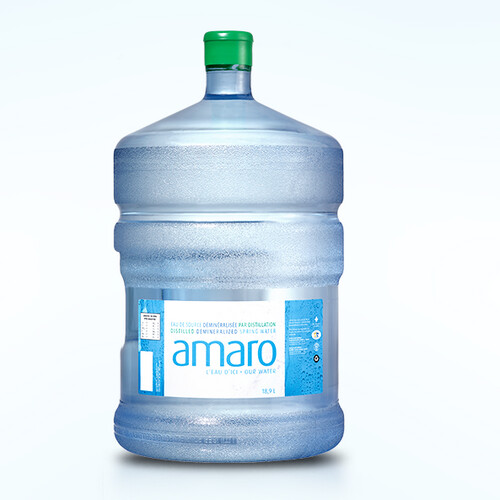 AMARO EAU DE SOURCE DISTILLEE 18.9L