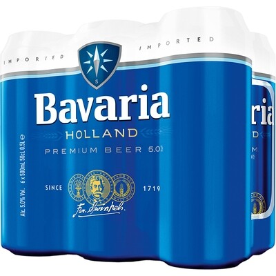 BAVARIA HOLLAND BIERE 5% ALC 6X500ML
