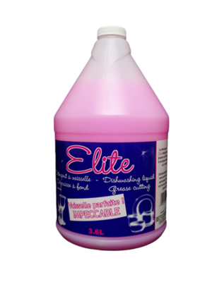 ELITE DETERGENT LIQUIDE VAISSELLE ROSE 3.6 L