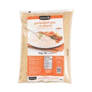 SELECTION RIZ GRAIN LONG ETUVE 8KG